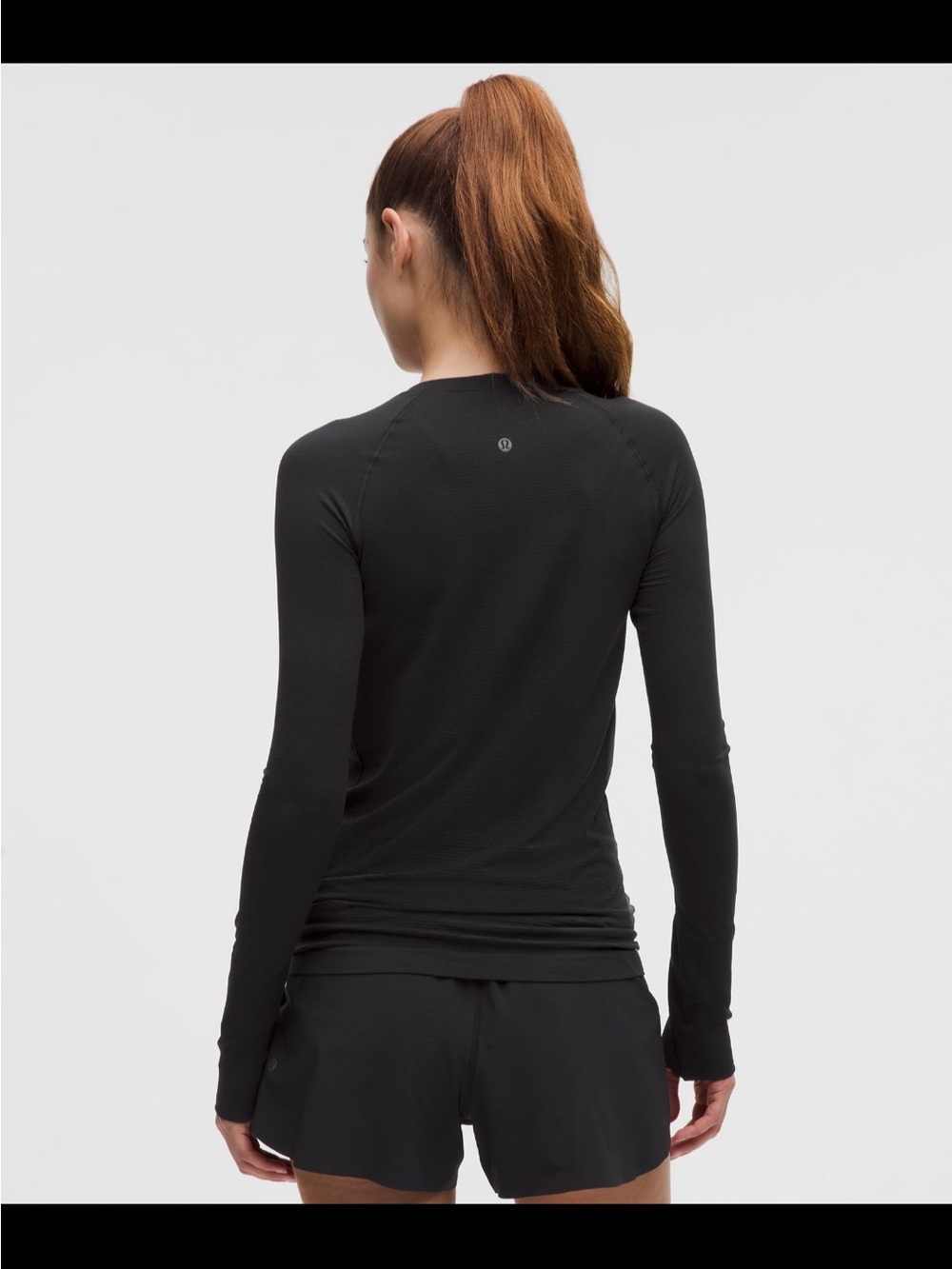lululemon athletica Black Swiftly Tech Long Sleeve Top size 2
